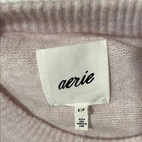 Aerie Soft Blush Crew Neck Sweater New With Tags! - Picture 11 of 12